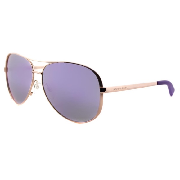 Michael Kors Violet Chelsea Aviator Sunglasses - Picture 1 of 3